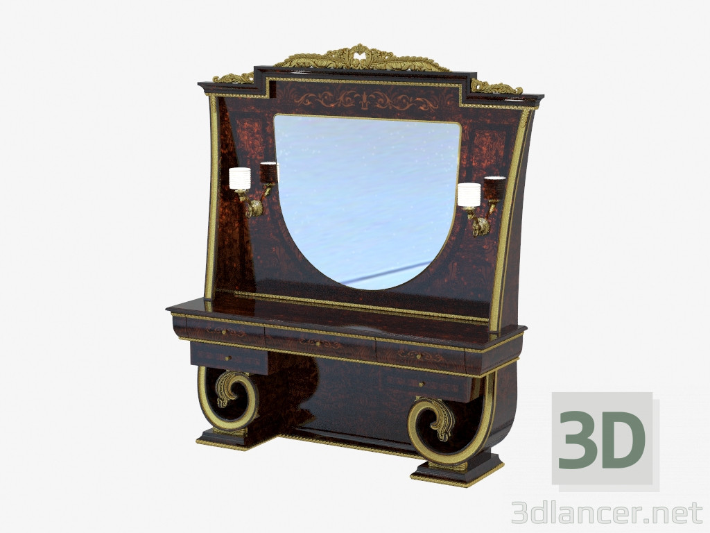 3d model Tocador en estilo clásico 1679 - vista previa