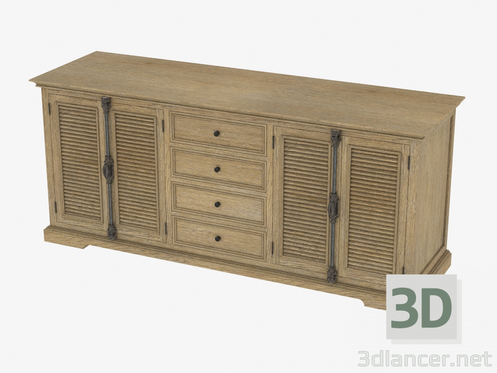 3D modeli Büfe BRITANIA PANJUR SIDEBOARD (8810.1151) - önizleme