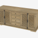 Modelo 3d Buffet de BRITANIA SIDEBOARD OBTURADOR (8810.1151) - preview