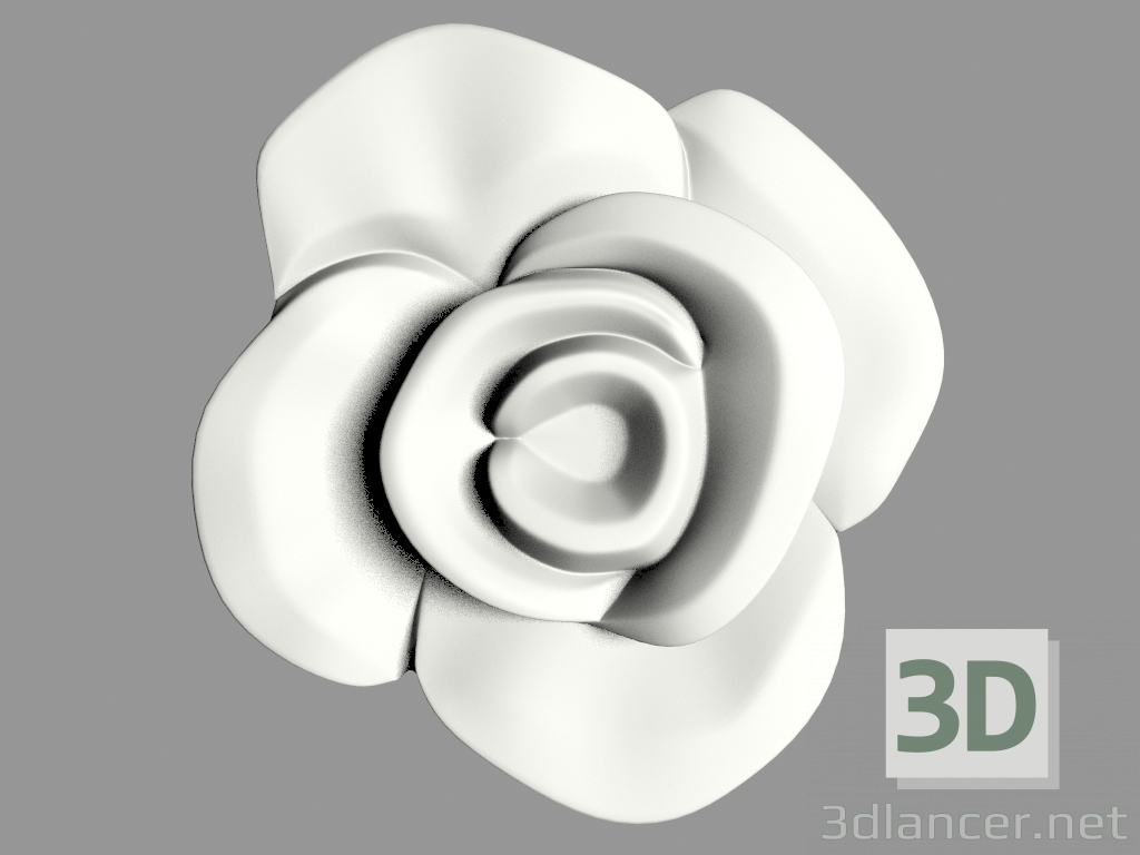 Modelo 3d Decoração de parede (Ф116) - preview