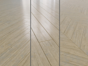 Parquet board natural wood