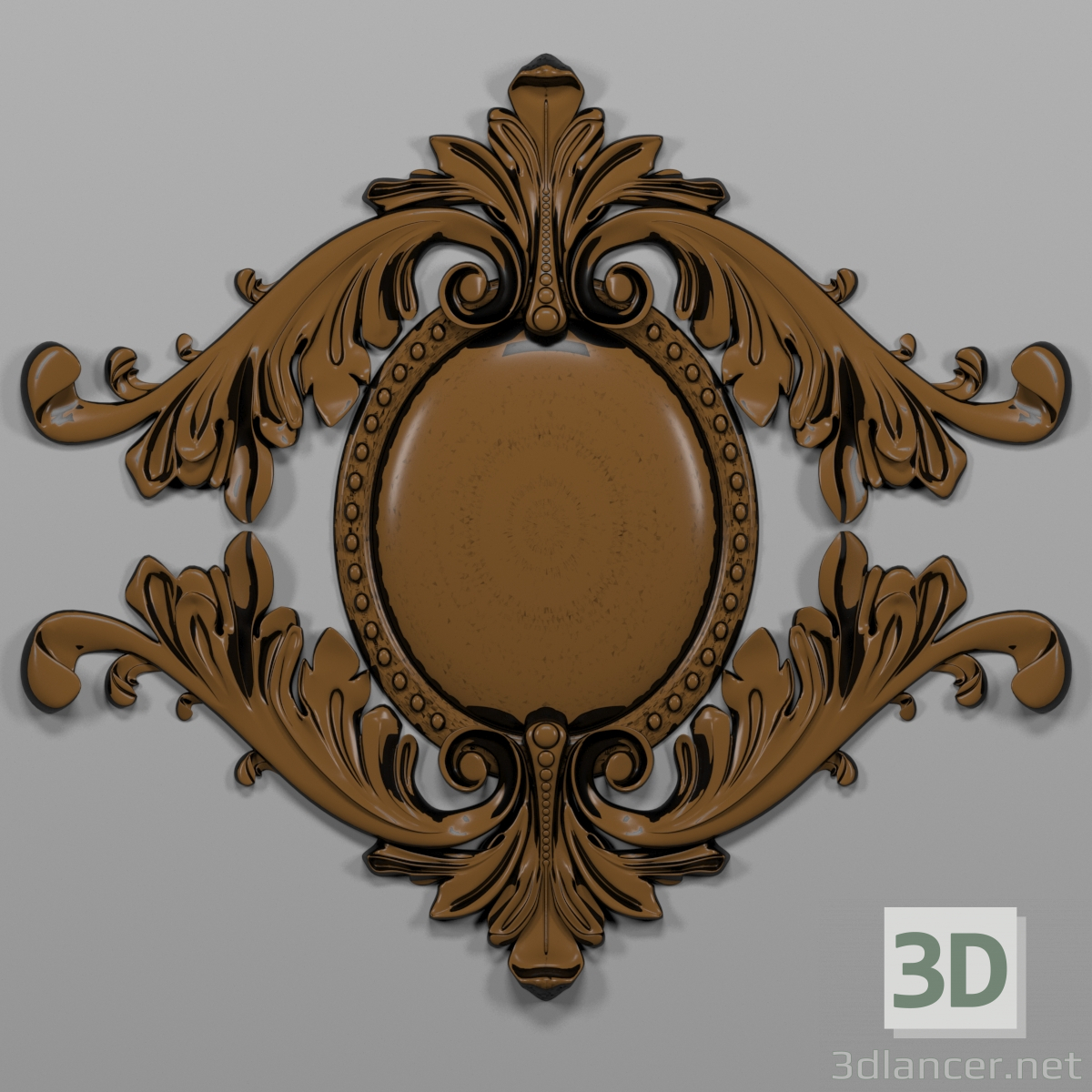 3d model Central decor - preview