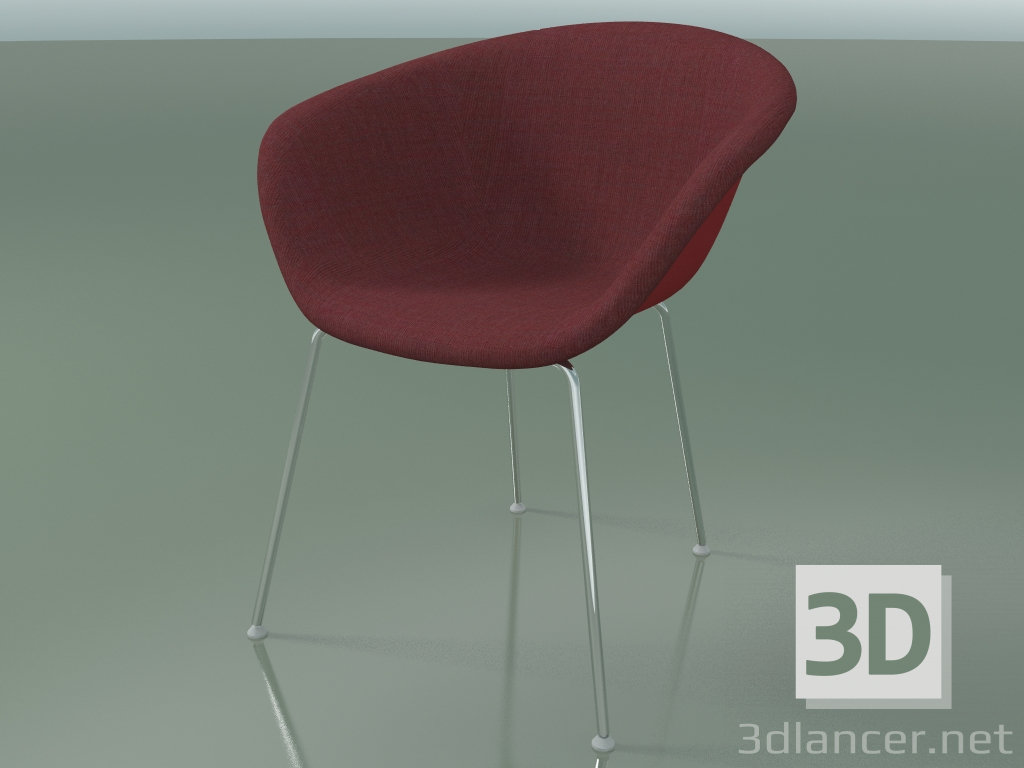 modello 3D Sedia 4211 (4 gambe, con rivestimento frontale, PP0003) - anteprima