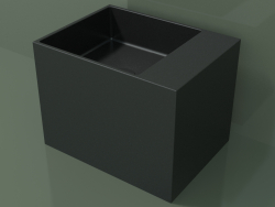 Lavabo da appoggio (01UN22102, Deep Nocturne C38, L 48, P 36, H 36 cm)