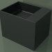 modello 3D Lavabo da appoggio (01UN22102, Deep Nocturne C38, L 48, P 36, H 36 cm) - anteprima