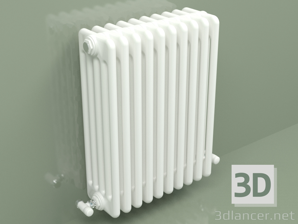 3d модель Радіатор TESI 5 (H 600 10EL, Standard white) – превью