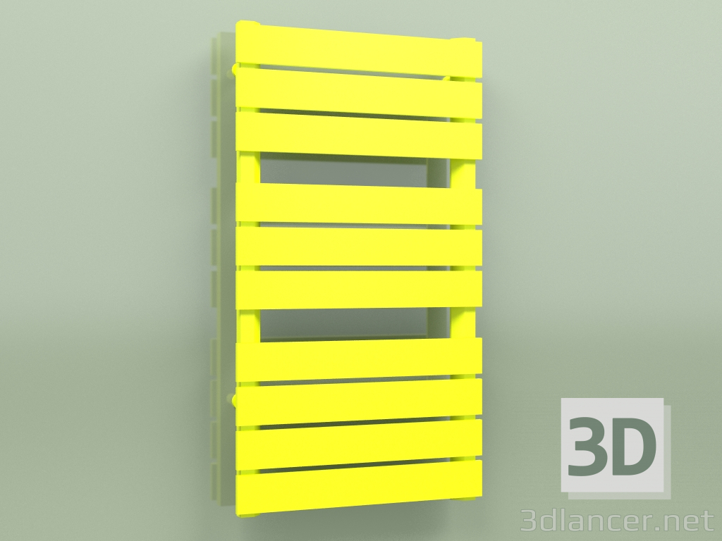 3d model Heated towel rail - Muna (905 x 500, RAL - 1026) - preview