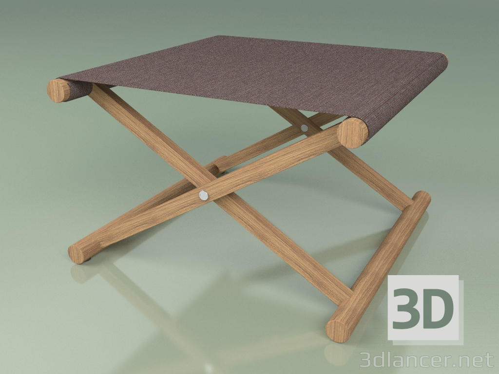 modello 3D Sgabello 003 (Marrone) - anteprima