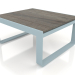 modèle 3D Table club 80 (DEKTON Radium, Bleu gris) - preview