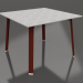 3d model Mesa de comedor 100 (Rojo vino, DEKTON) - vista previa