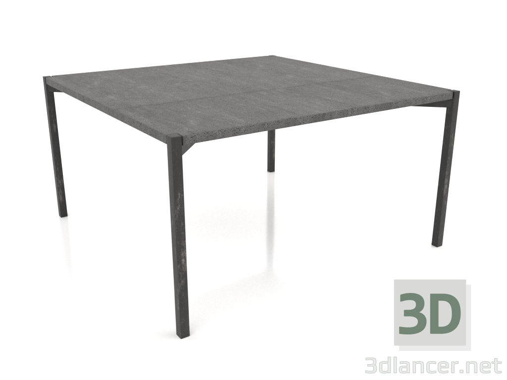 3D Modell Couchtisch Little Otto (Dunkler Beton, Schwarzgrau) - Vorschau