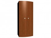 Wardrobe 2-door convex