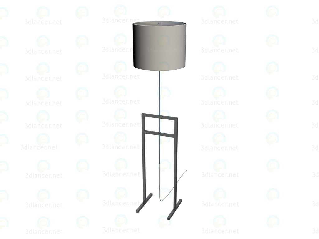 modèle 3D Lampadaire LC4 - preview