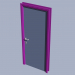 Modelo 3d Portas interiores - preview