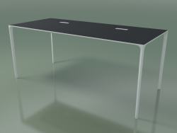 Rectangular office table 0815 (H 74 - 79x180 cm, laminate Fenix F06, V12)