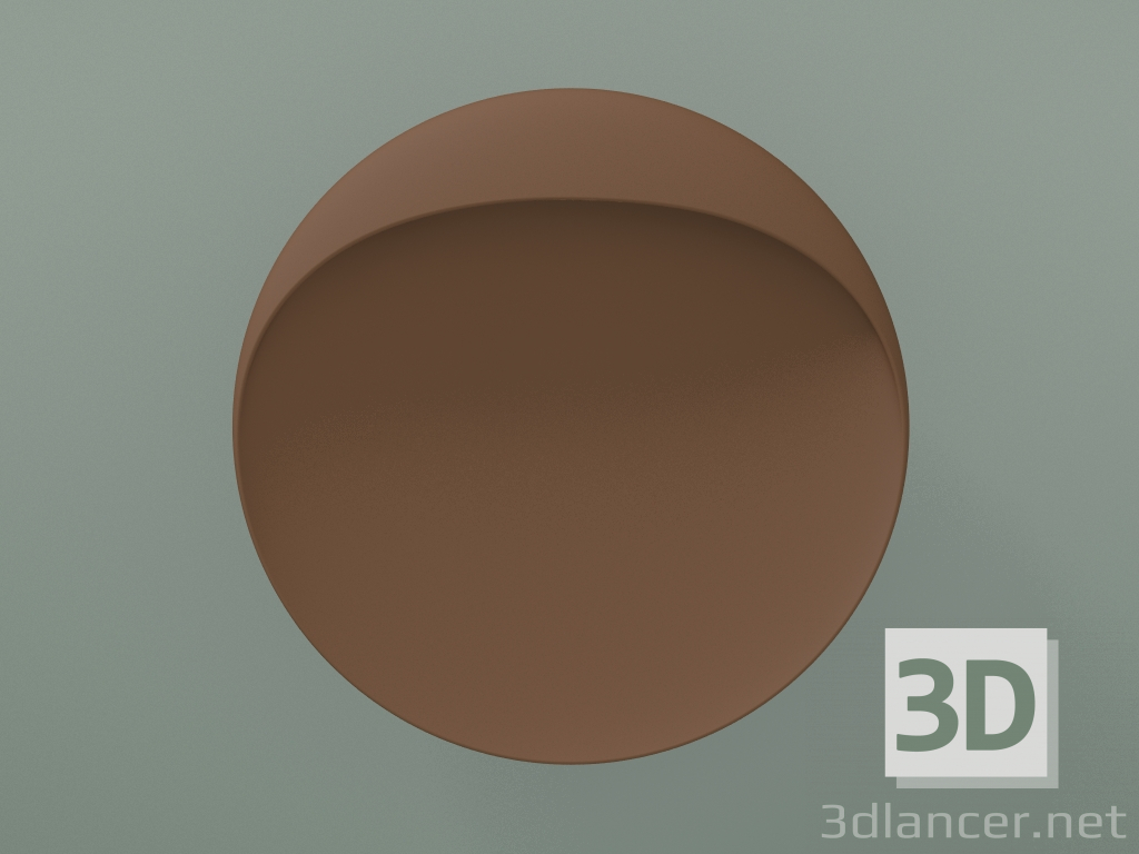 Modelo 3d Aplique FLINDT WALL (D 200 mm, LED-MD 27K, CORTC) - preview