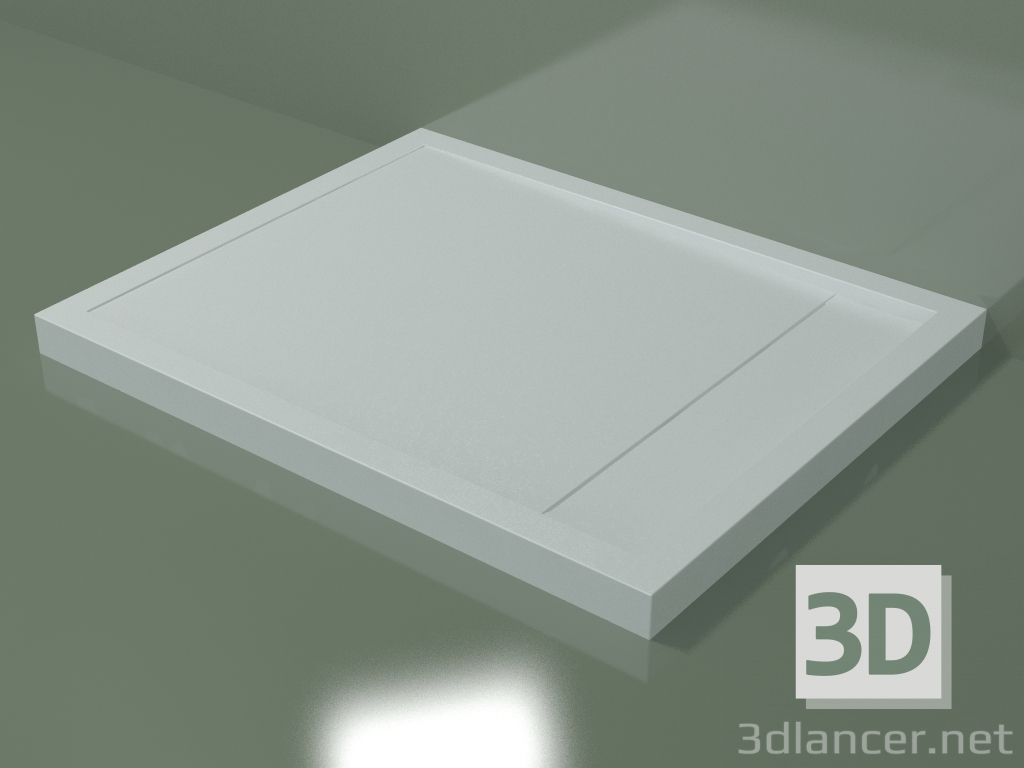 Modelo 3d Base de duche (30R15228, sx, L 100, P 80, H 6 cm) - preview