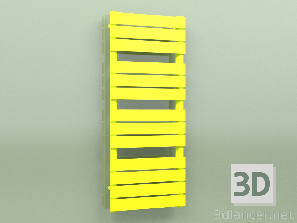 3d model Heated towel rail - Muna (1205 x 500, RAL - 1026) - preview