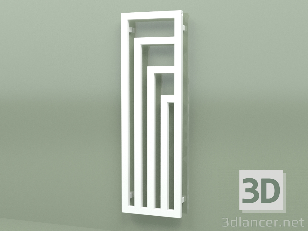 modello 3D Scaldasalviette Angus V (WGANG114036-ZX, 1140x360 mm) - anteprima