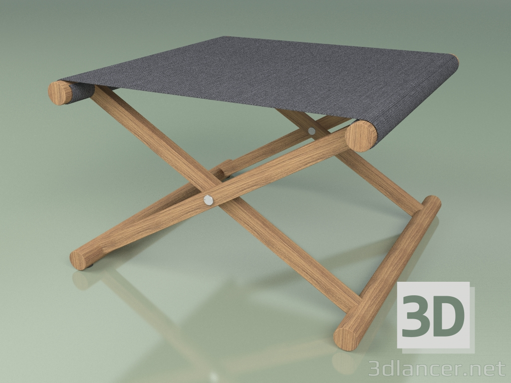 modello 3D Sgabello 003 (Grigio) - anteprima