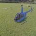 3d Вертолет Robinson R44 модель купить - ракурс