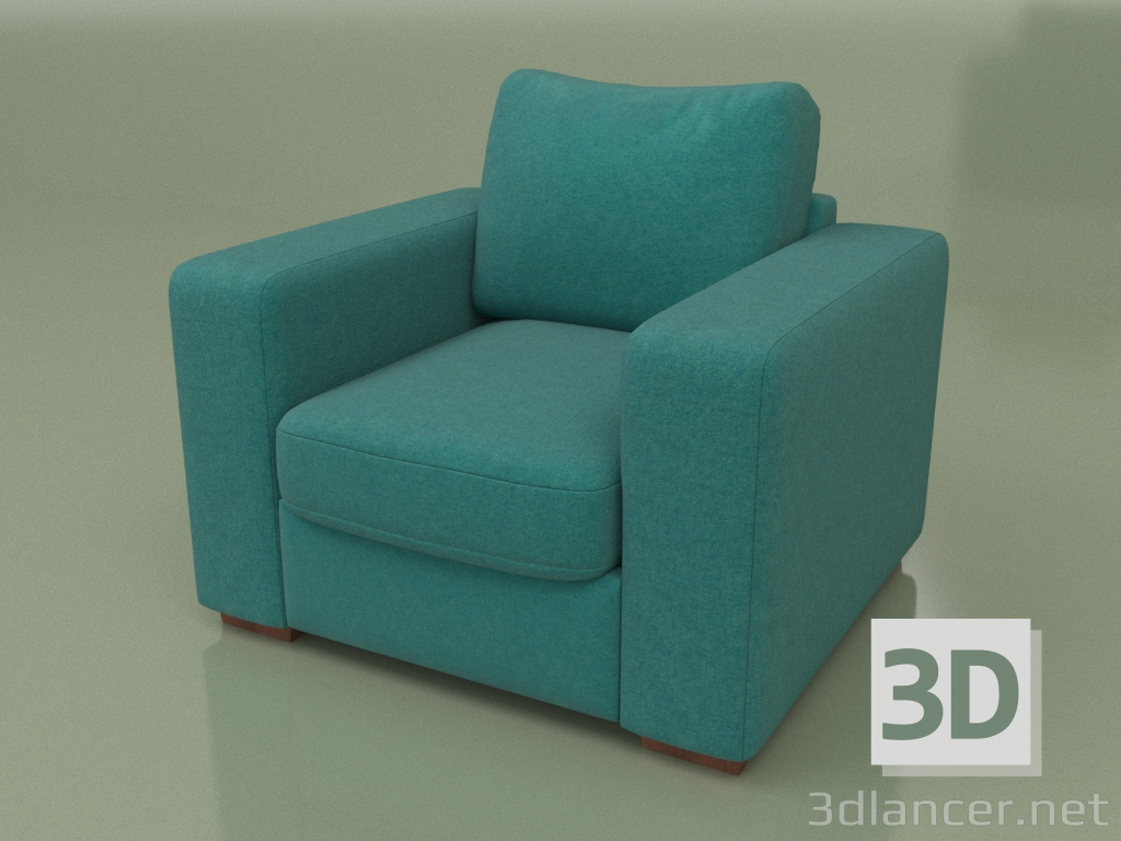 3d model Sillón Morti (Salón 20) - vista previa