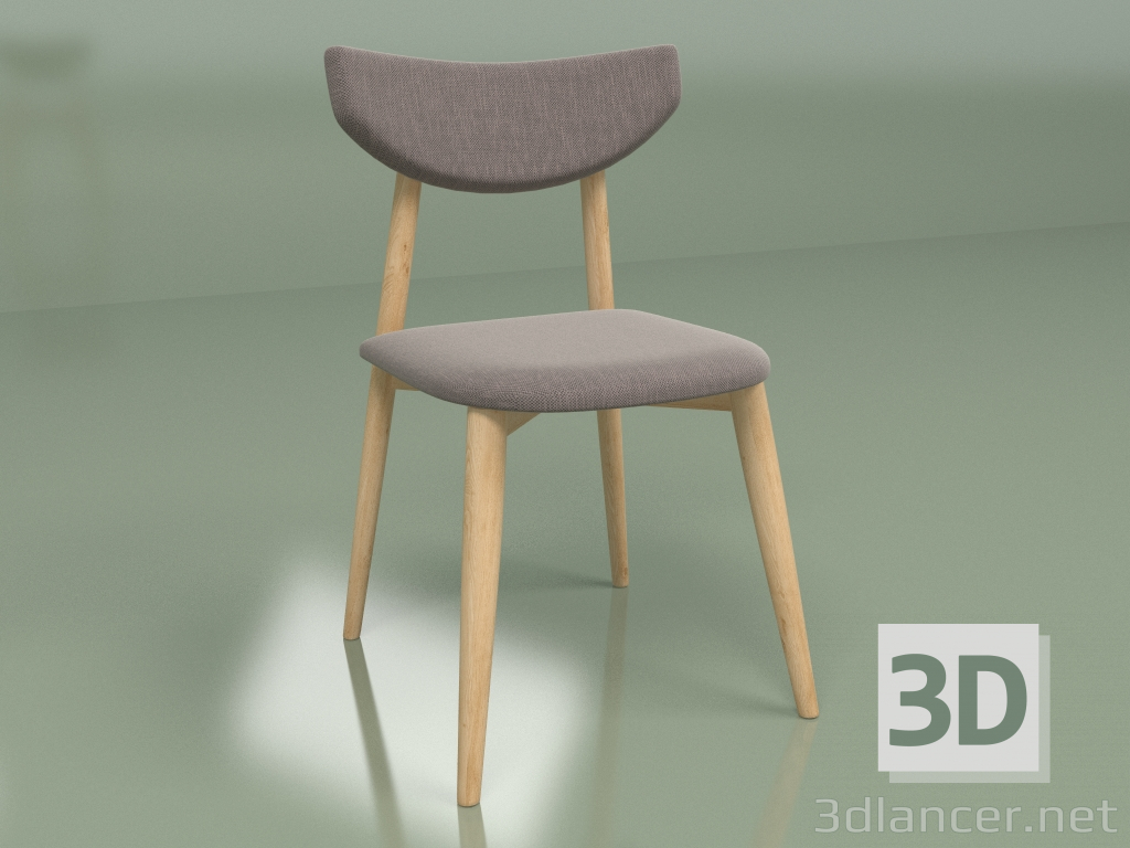 3d model Chair Jace (beige-grey) - preview