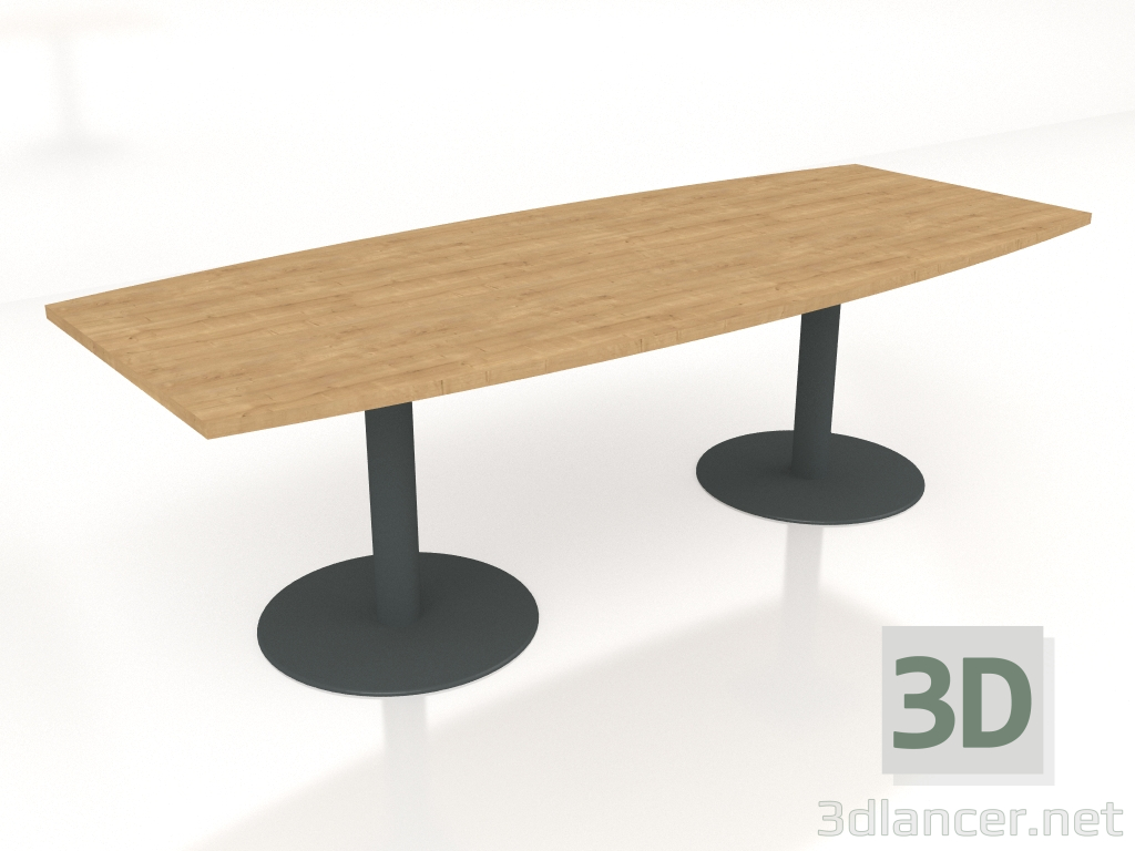 3d model Mesa para negociaciones Tack Conference ST24 (2400x1000) - vista previa