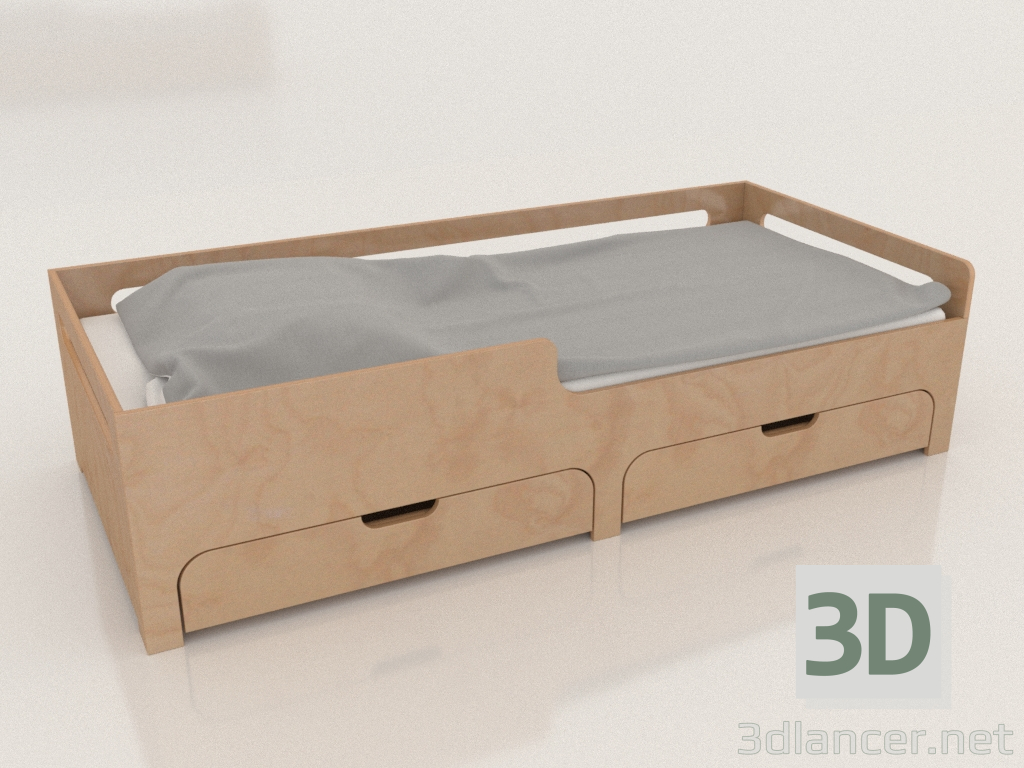 Modelo 3d Modo de cama DL (BVDDL2) - preview