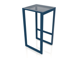 Tabouret haut (Gris bleu)