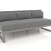 3D Modell Modulares Sofa, Abschnitt 4 (Quarzgrau) - Vorschau