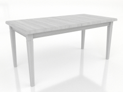 Dining table TRANSFORM 1600x800 mm (folded, white RAL 9010)