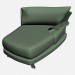 3d model Armchair (sofa) Super roy twin 2 - preview