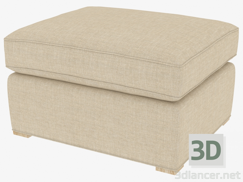 3d модель Оттоманка WINSLOW OTTOMAN BEIGE (7801.1112.A015) – превью