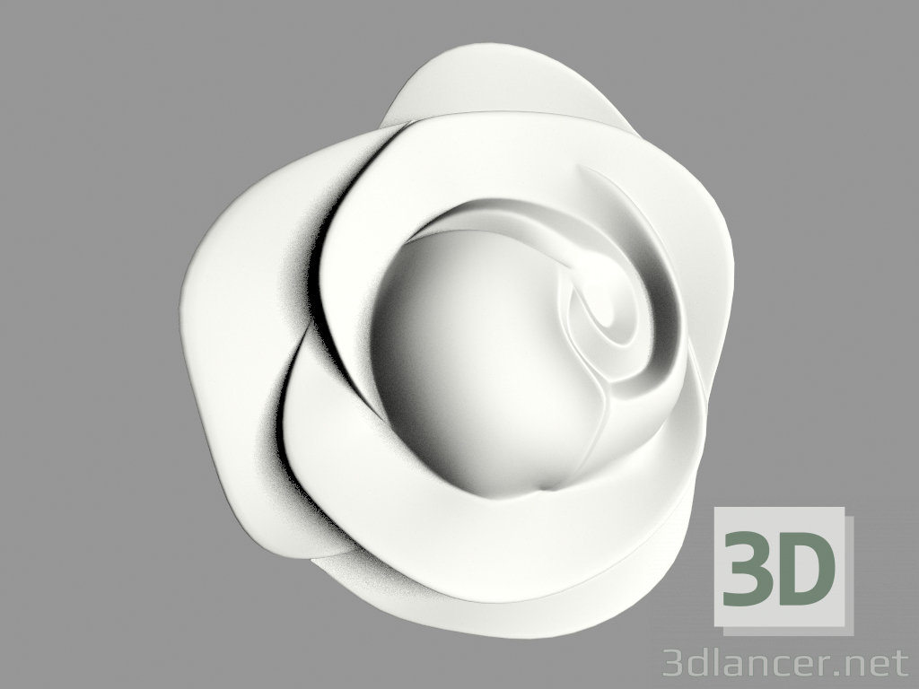 Modelo 3d Decoração de parede (Ф117) - preview