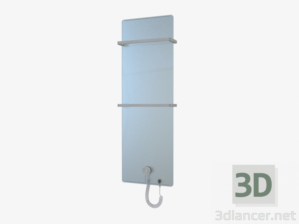 3d model Radiador Astrum (vidrio esmerilado) - vista previa