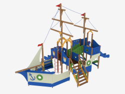 Children's game complex Schooner (5117)