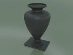 Vaso decorativo Anfora (Preto)