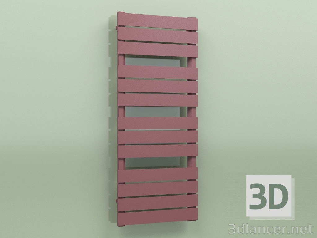 modello 3D Scaldasalviette - Muna (1205 x 500, RAL - 3005) - anteprima