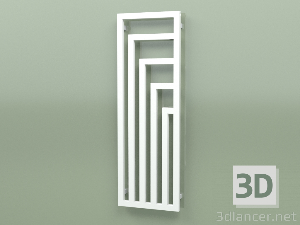 3d model Angus V heated towel rail (WGANG130044-ZX, 1300x440 mm) - preview