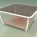 3d model Coffee table 001 (Bronzed Glass, Metal Milk, Farsena Stone) - preview