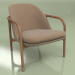 3d model Armchair Aleman (brown) - preview