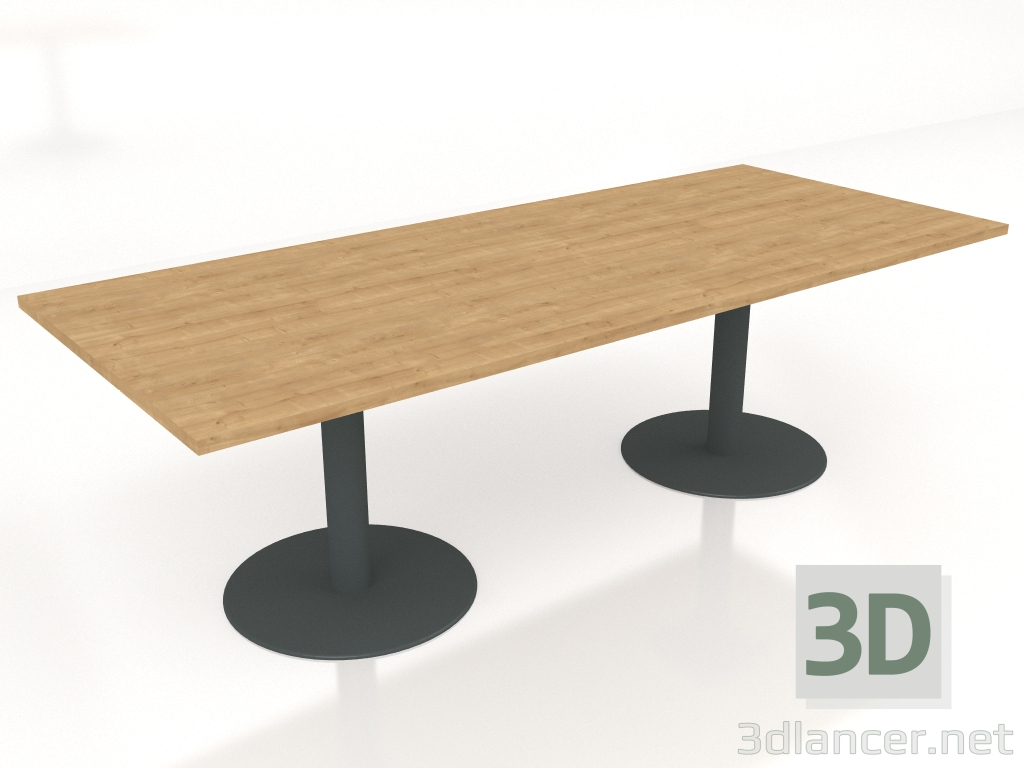 3d model Mesa para negociaciones Tack Conference ST24K (2400x1000) - vista previa