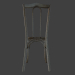 3d viennese chair model buy - render