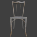 3d viennese chair model buy - render