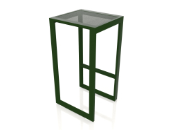 Tabouret haut (Vert bouteille)