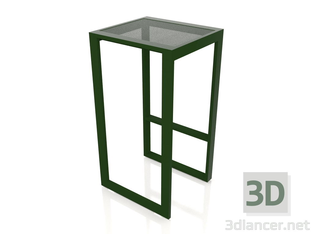 Modelo 3d Banqueta alta (verde garrafa) - preview