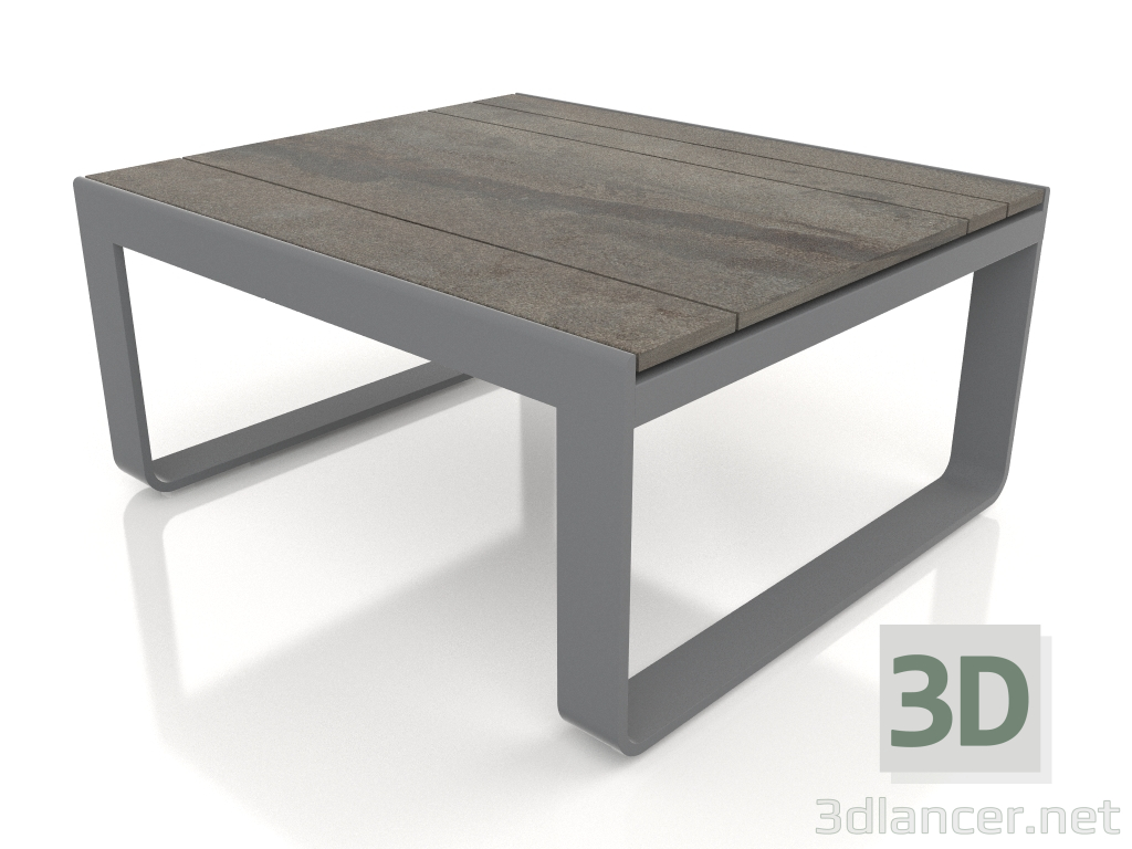 3d модель Клубный столик 80 (DEKTON Radium, Anthracite) – превью