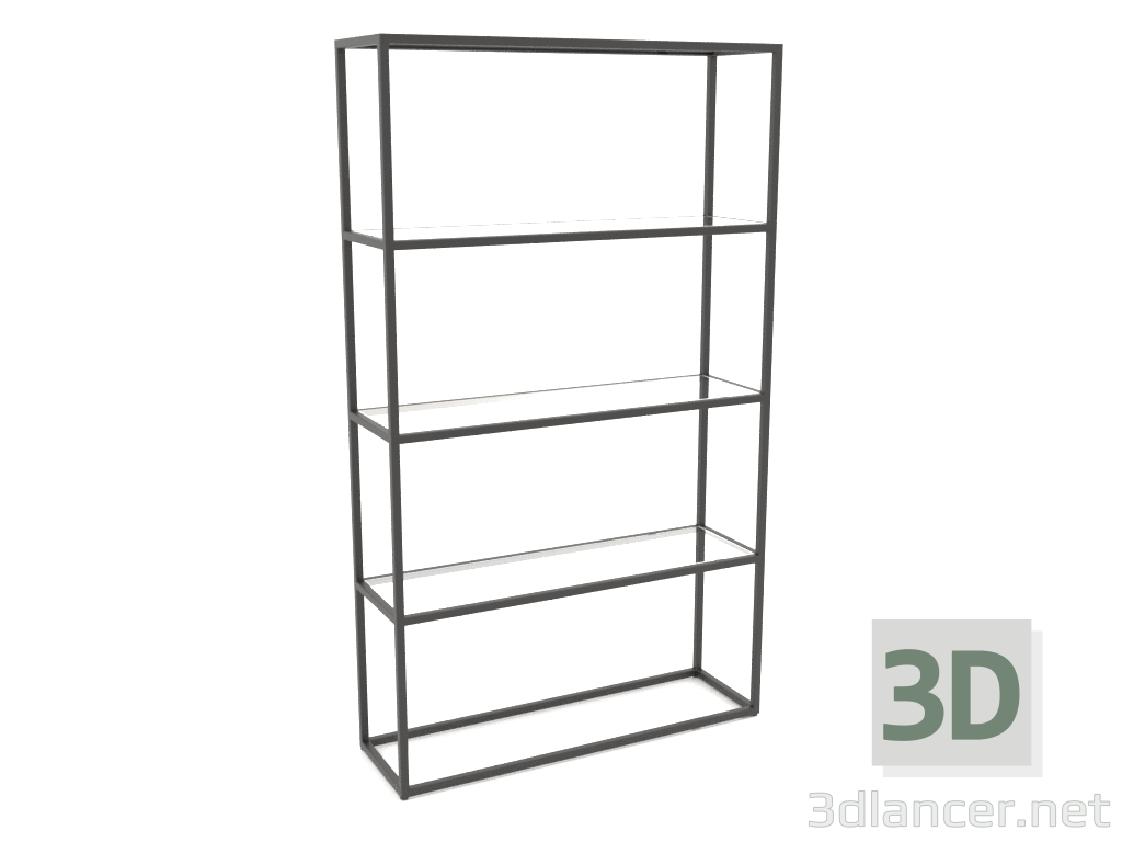 Modelo 3d Rack retangular grande (VIDRO, 100x30x170) - preview