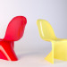 3D Modell Panton-Chair - Vorschau